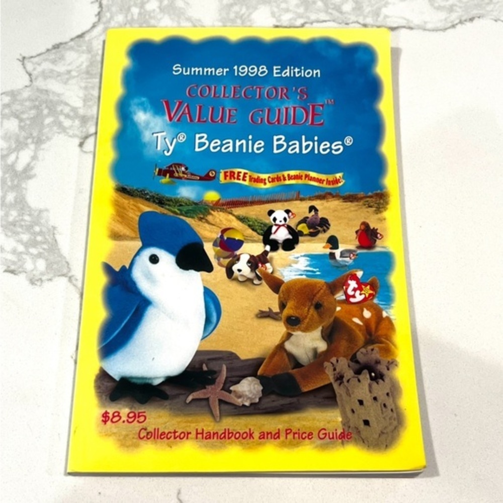 Vintage Ty Beanie Babies Summer 1998 Edition Collectors Value Guide